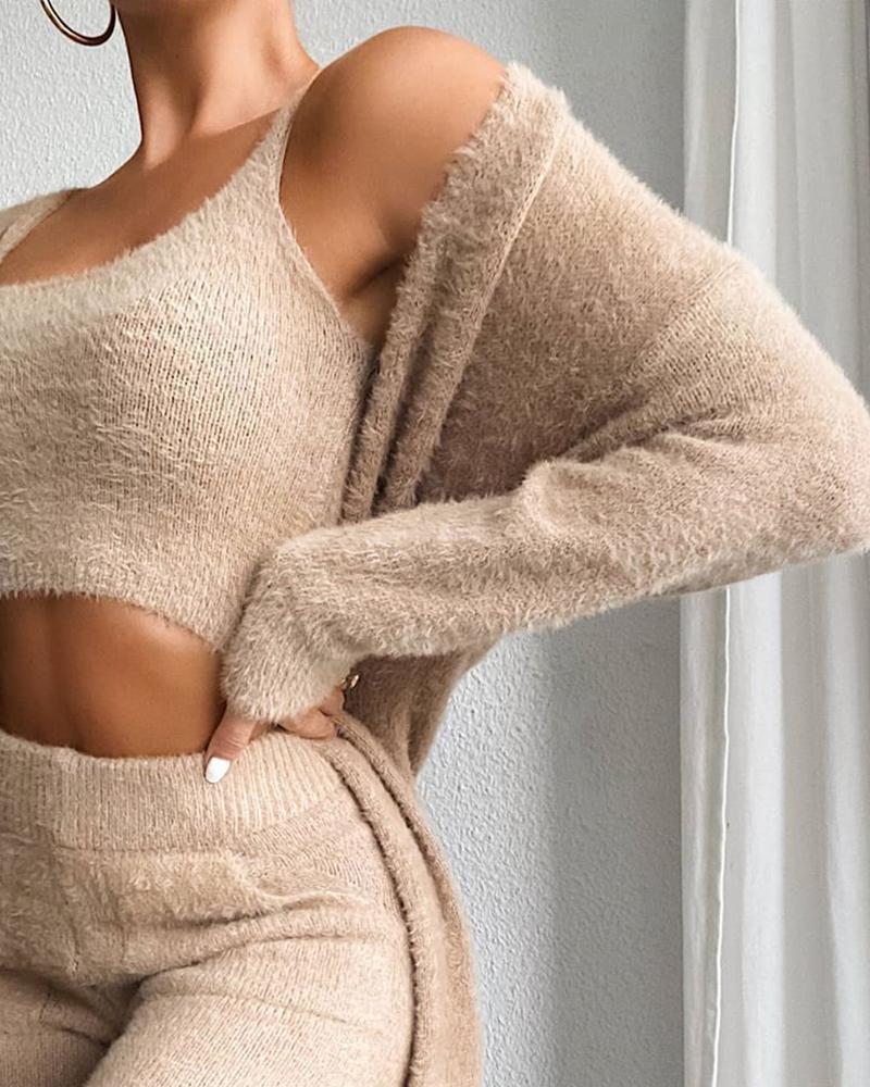 Women's 3 piece pajama lounge set