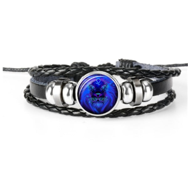 Alternate view: Unisex zodiac constellation bracelet