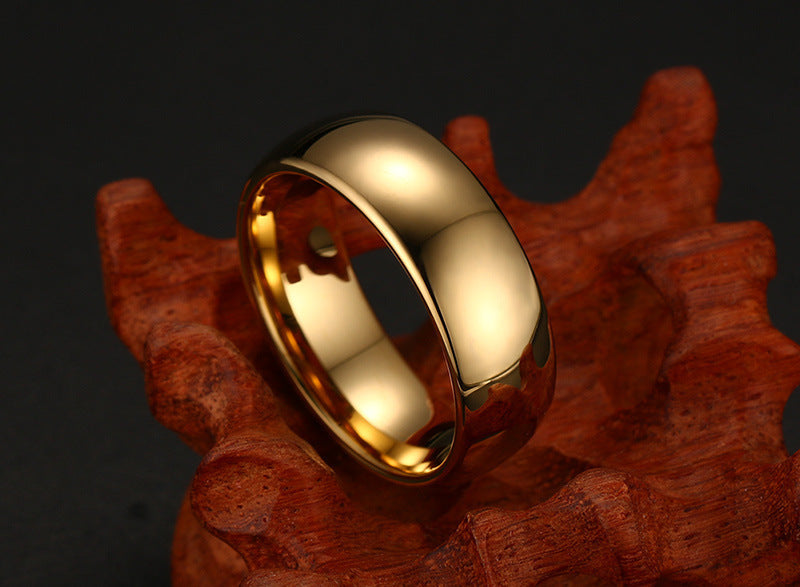 Alternate view: Unisex tungsten carbide ring