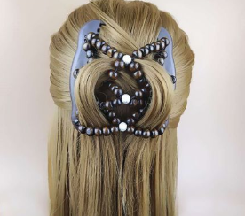 Unisex silver comb