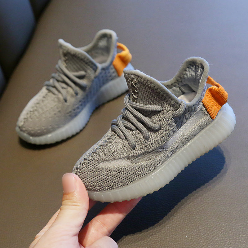 Kids grey coconut sneakers