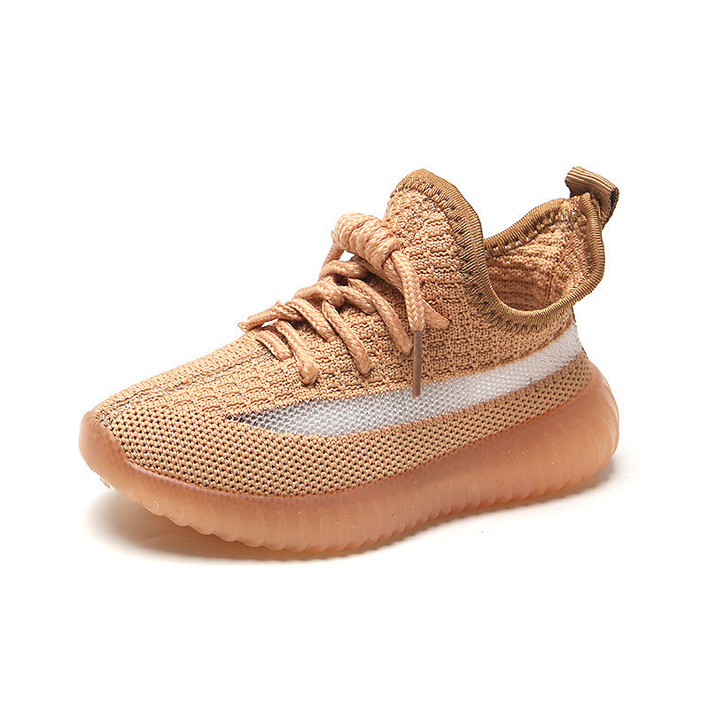 Boys khaki sports shoes