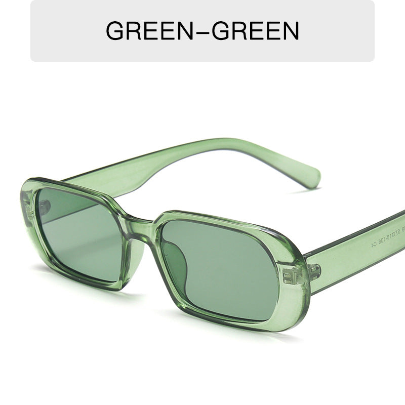 Women's olive green candy sunglasses
