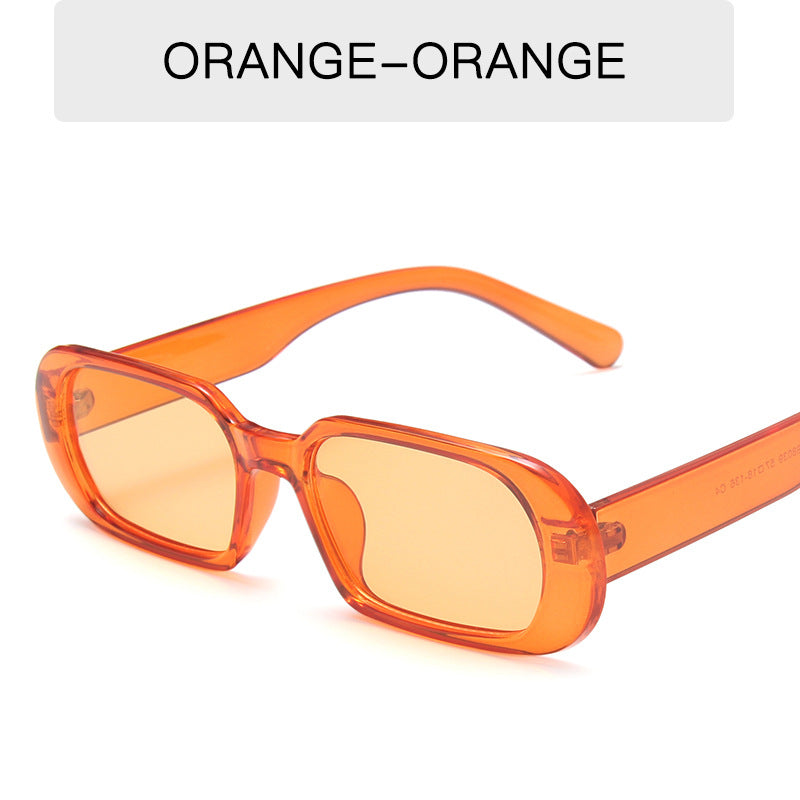 Women's orange candy sunglasses
