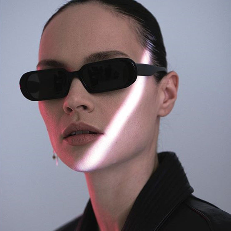 Women's retro candy color sunglasses