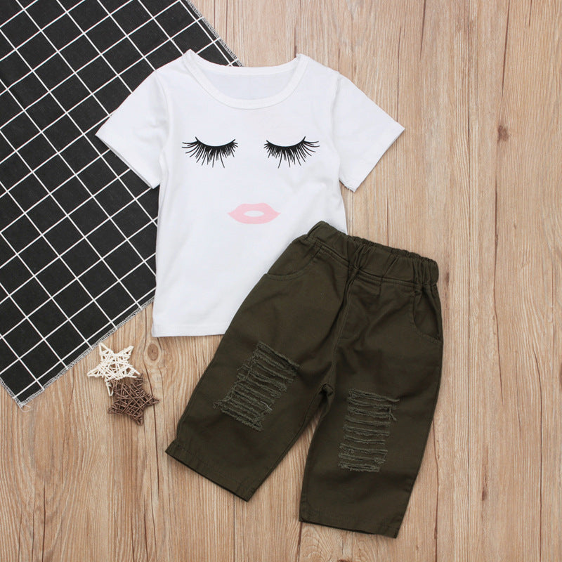 Girls baby girl leggings