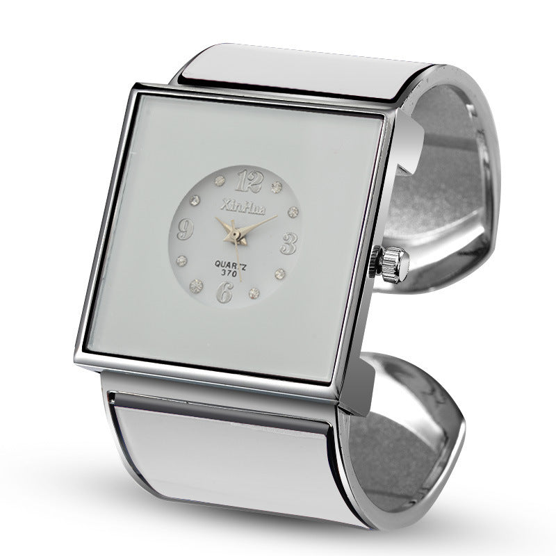 Women's square bracelet watch