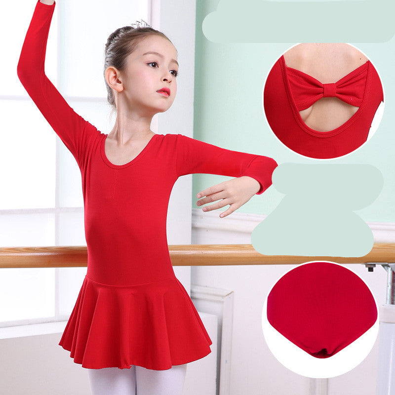 Girls dance tutu leotard