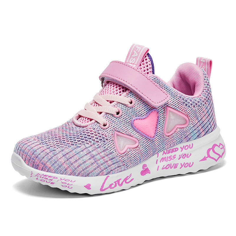 Girls light mesh sneakers