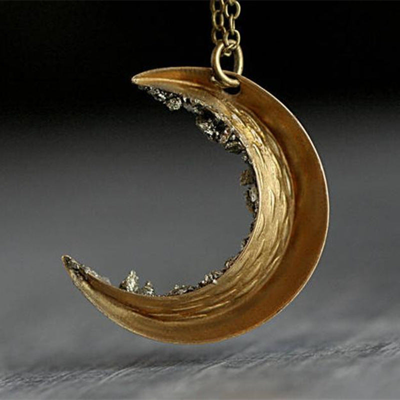 Alternate view: Women's crystal necklace