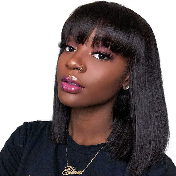 Women's human hair wigs