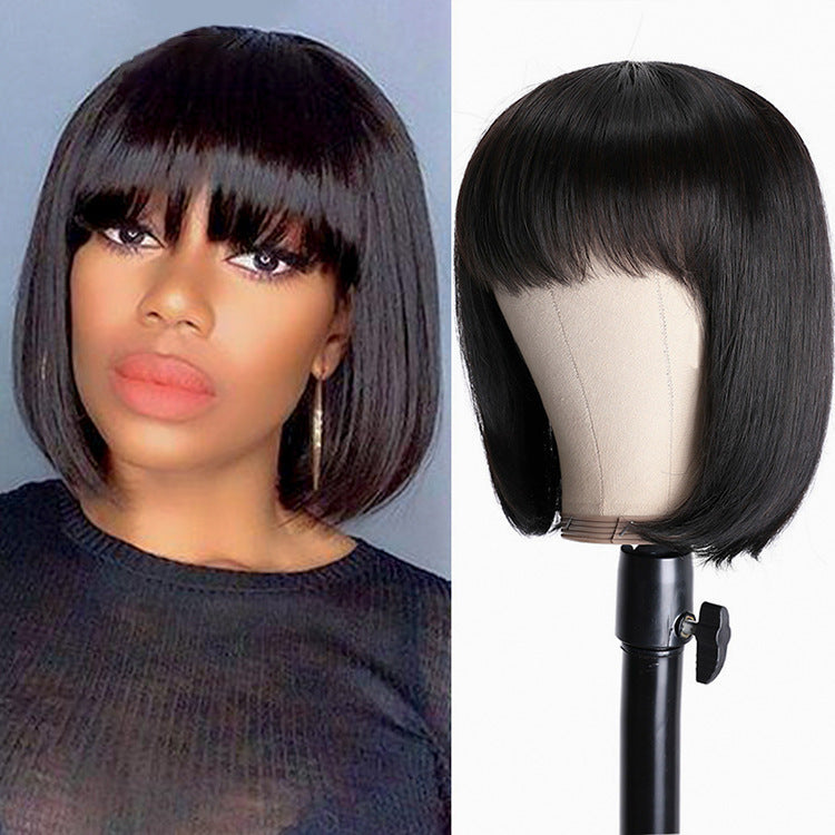 Alternate view: Women's human hair wigs