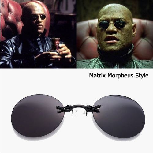 Unisex retro metal sunglasses