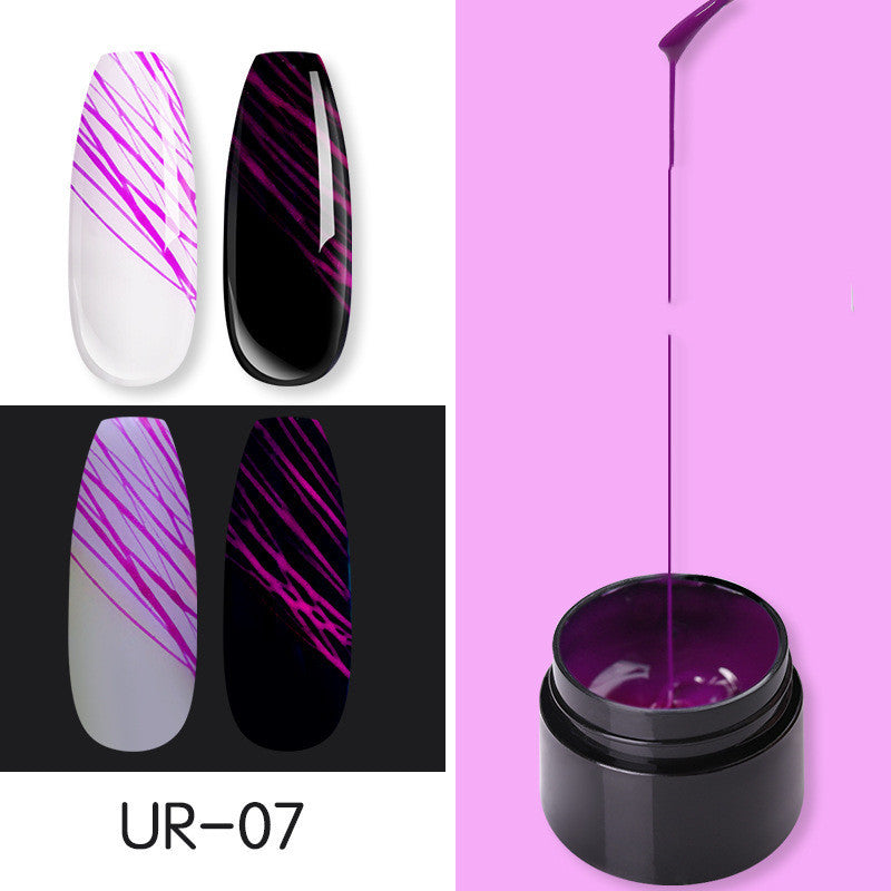 Unisex luminous nail gel