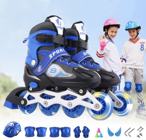 Boys adjustable roller shoes