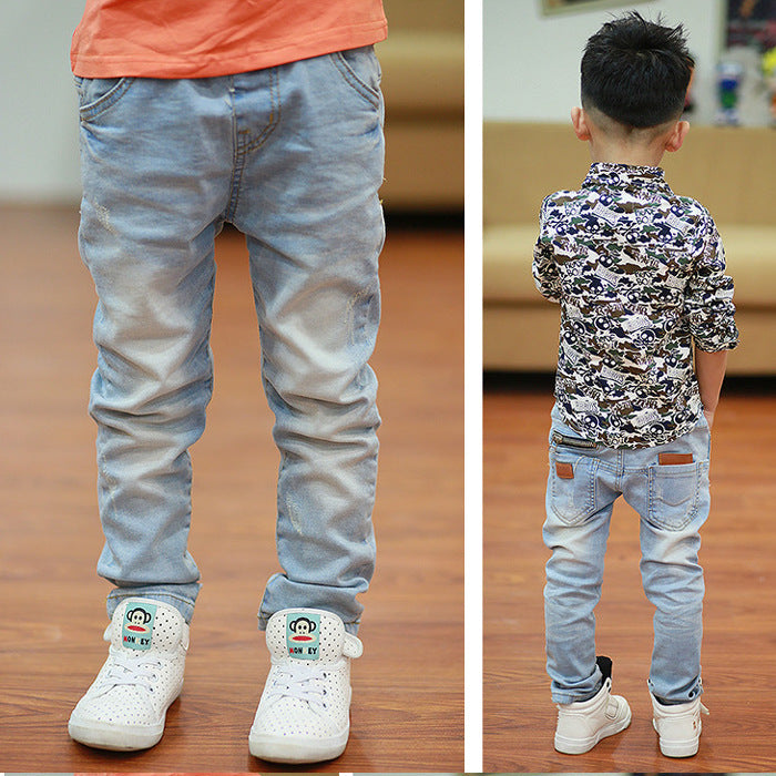 Boys spring autumn pants