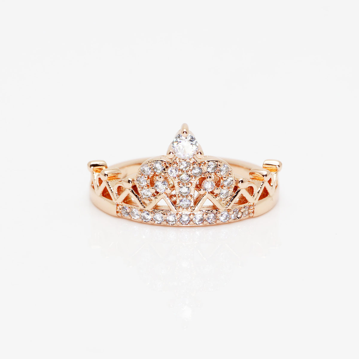 Alternate view: Women's crown rings