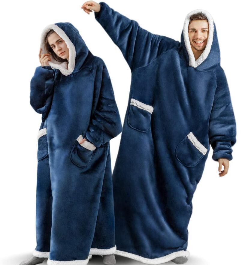 Alternate view: Unisex tv hoodie blanket