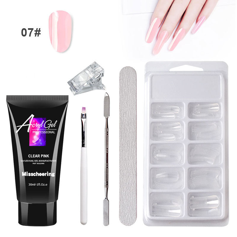 Alternate view: Nail extension gel kit
