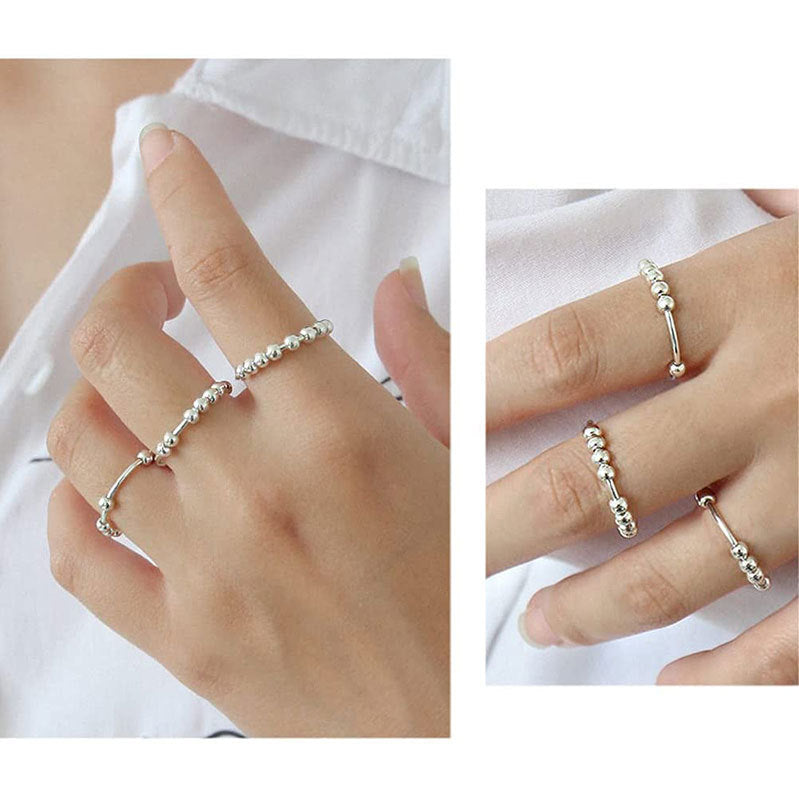 Unisex stress relief ring