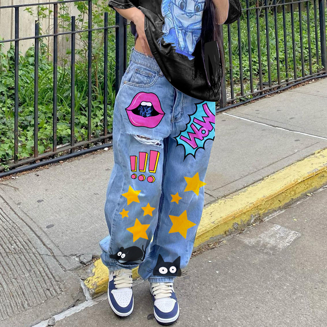 Alternate view: Women's low waist jeans