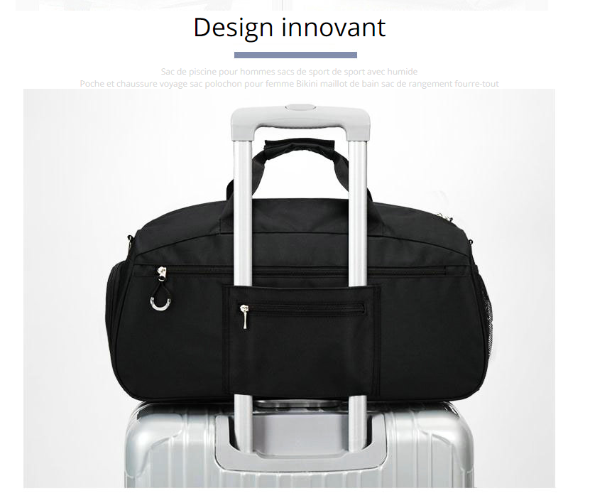 Alternate view: Unisex wet & dry gym bag