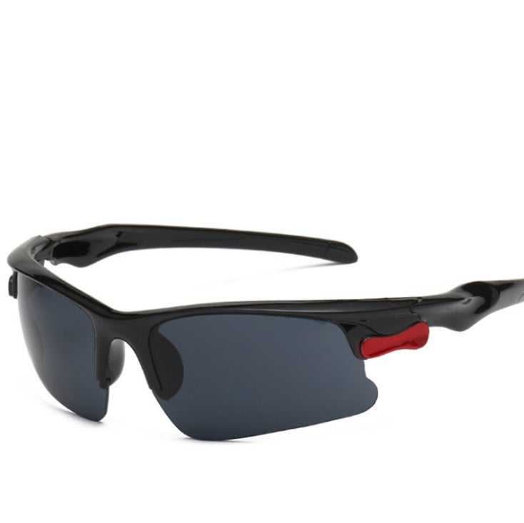 Women's red sports sunglasses