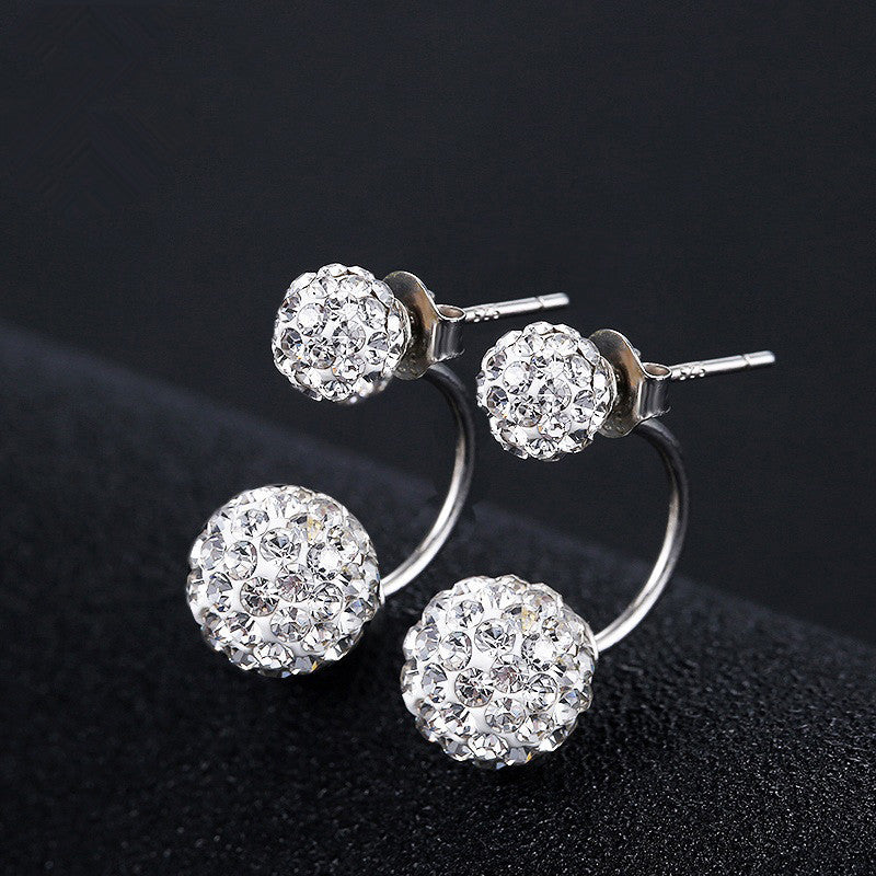 Alternate view: Women's rhinestone earrings