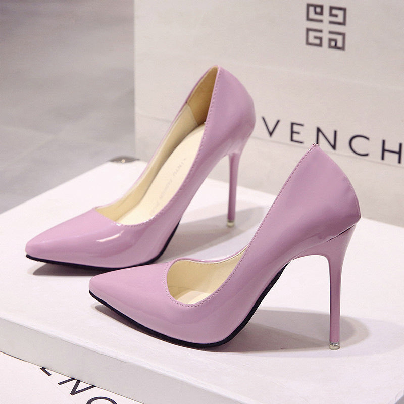 Women's pink high heels