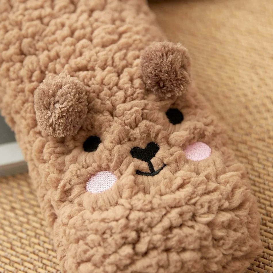 Women's Warm Fuzzy Slipper Socks - view 7