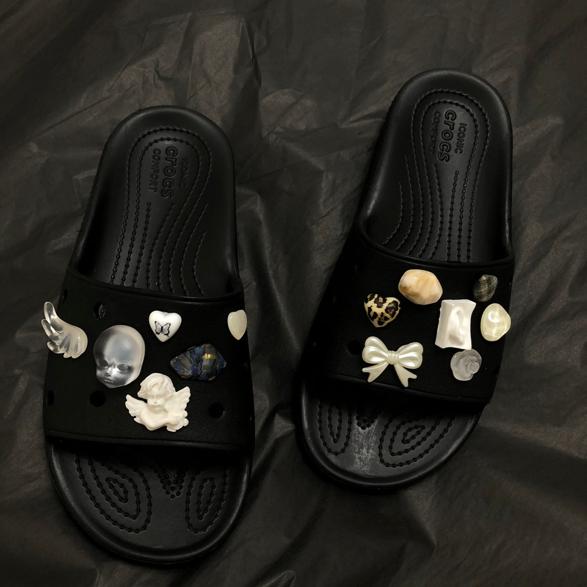 Unisex shoe charms set