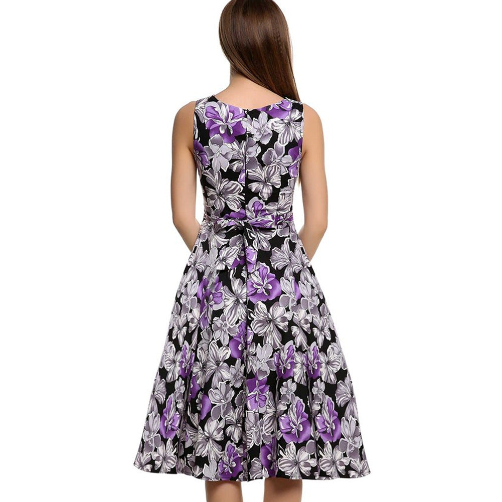 Alternate view: Women's vintage print dress
