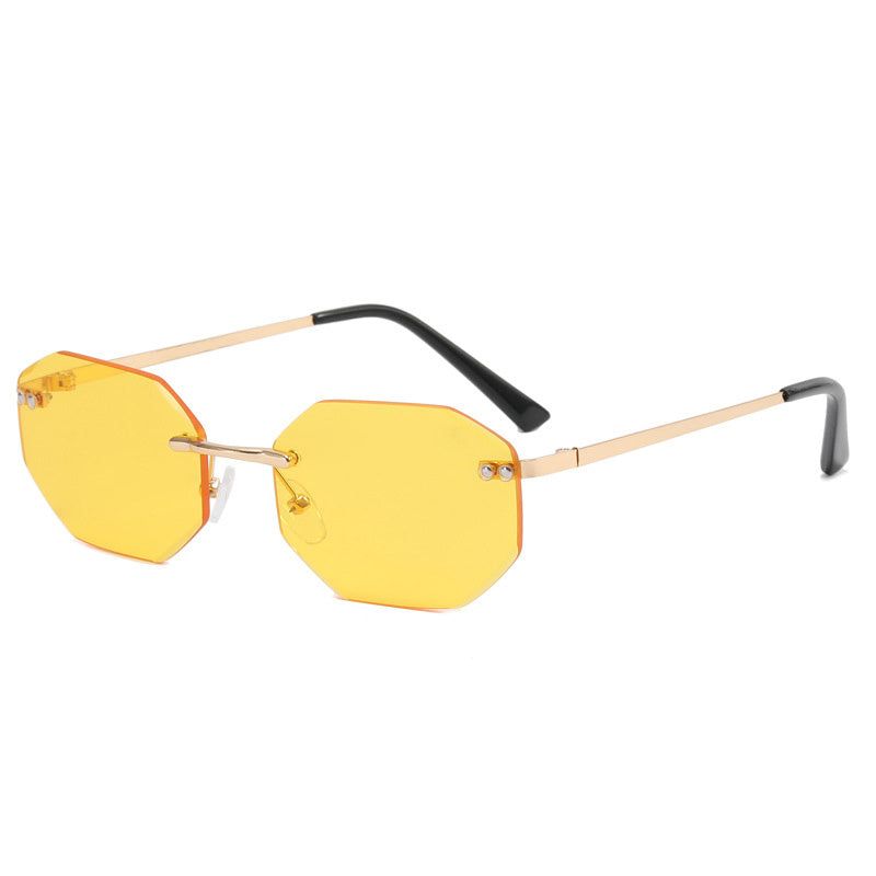 Unisex yellow tablet glasses