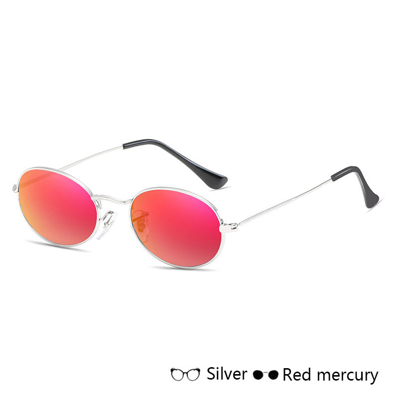 Women's red sunglasses