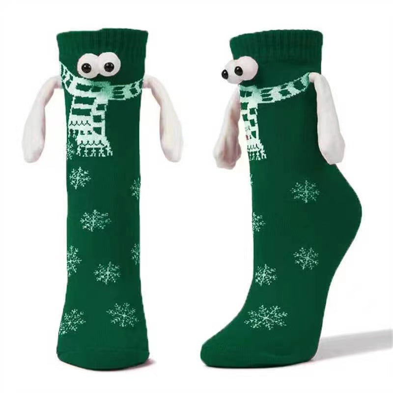 Magnetic Hand-Holding Christmas Socks - view 10