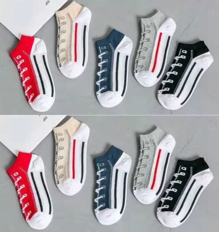 Low Cut Cotton Boat Socks - view 11
