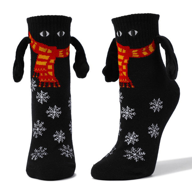 Magnetic Hand-Holding Christmas Socks - view 15