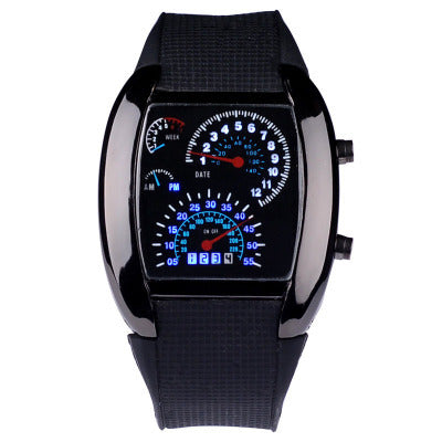 Unisex creative aircraft watch