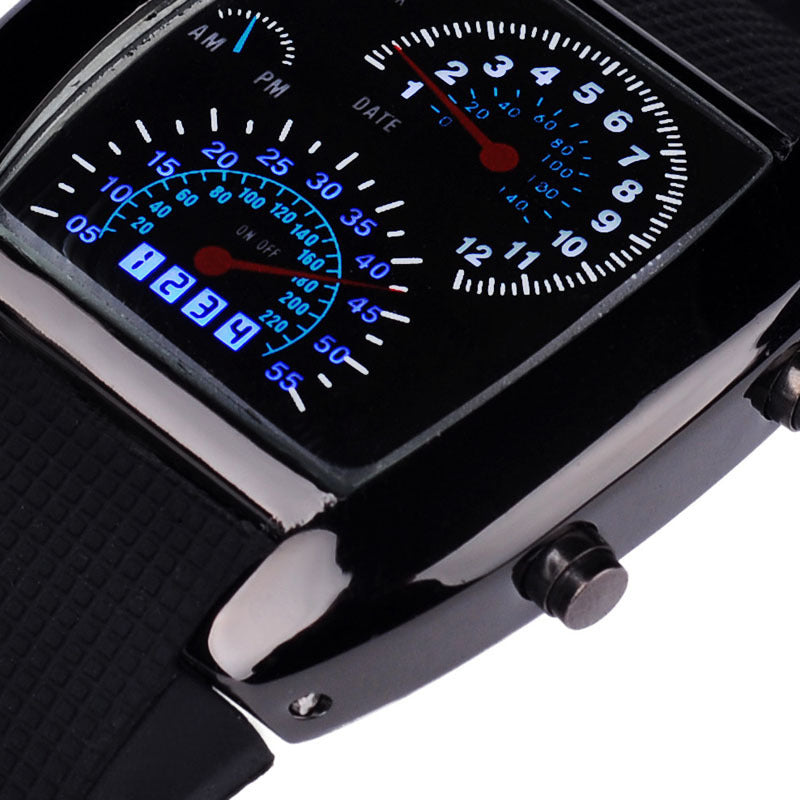 Unisex creative aircraft watch