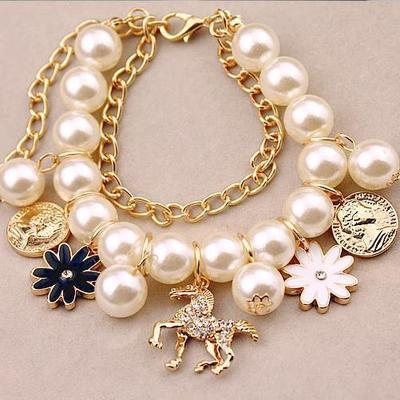 Women's white bracelet