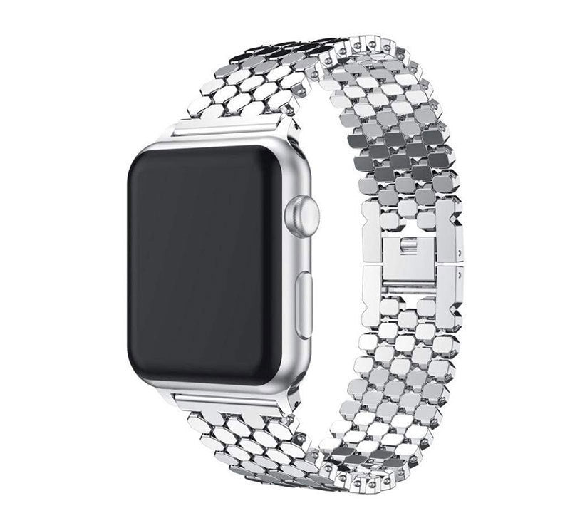 Alternate view: Unisex honeycomb watch strap