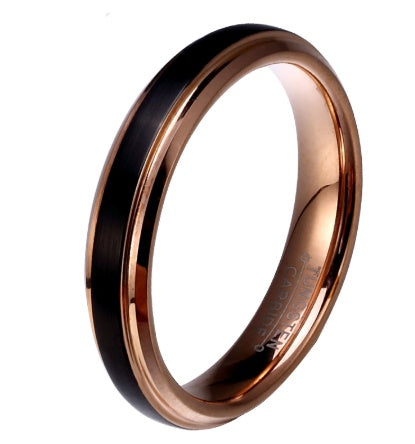 Women's rose gold ring