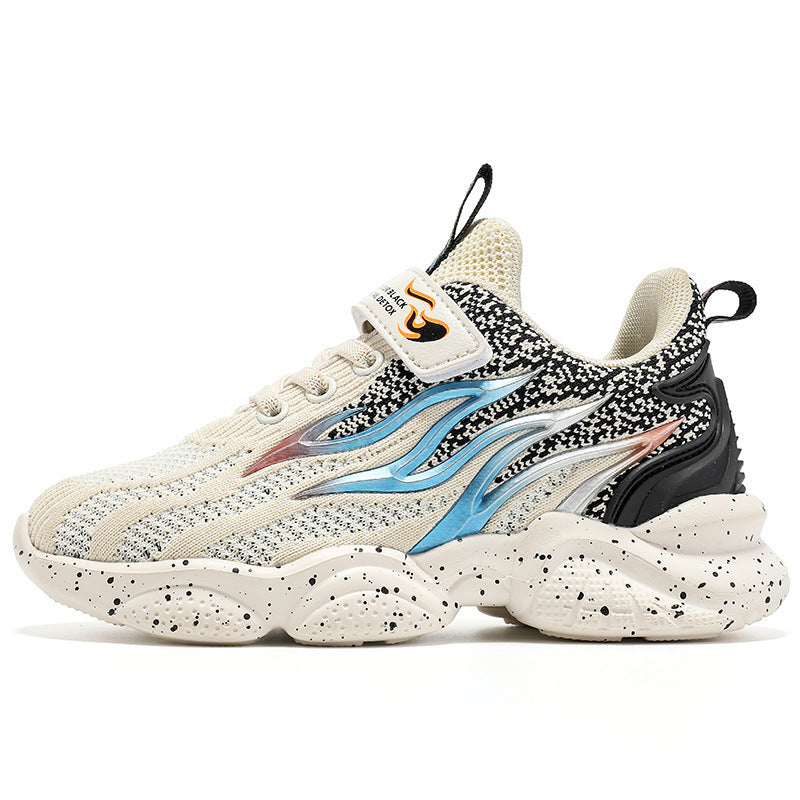 Boys mesh chunky sneakers
