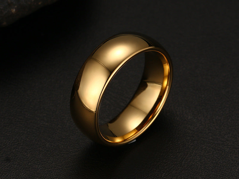 Alternate view: Unisex tungsten carbide ring