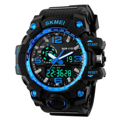Unisex blue time beauty watch