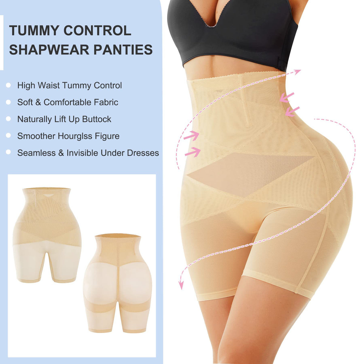 Alternate view: Women's tummy control pants