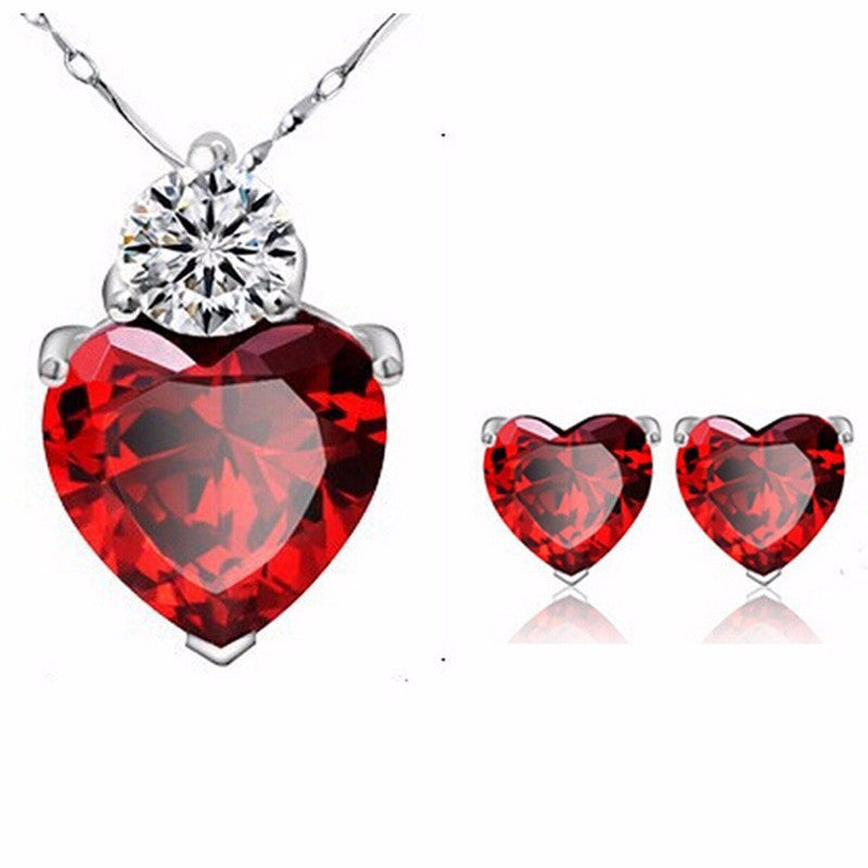 Alternate view: Women's necklace & earrings