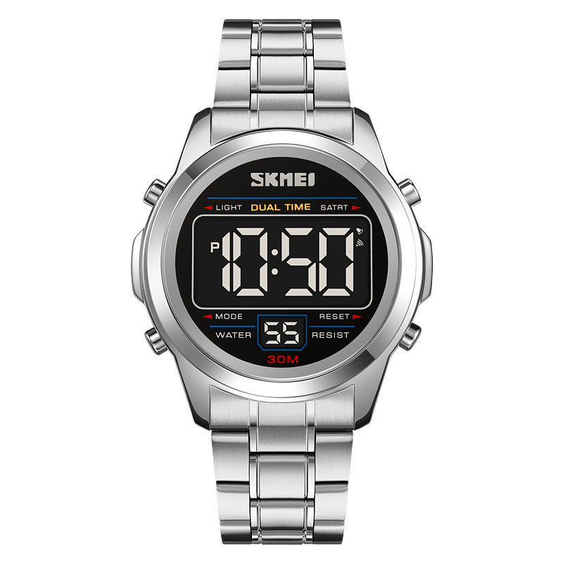 Men's luminous digital watch