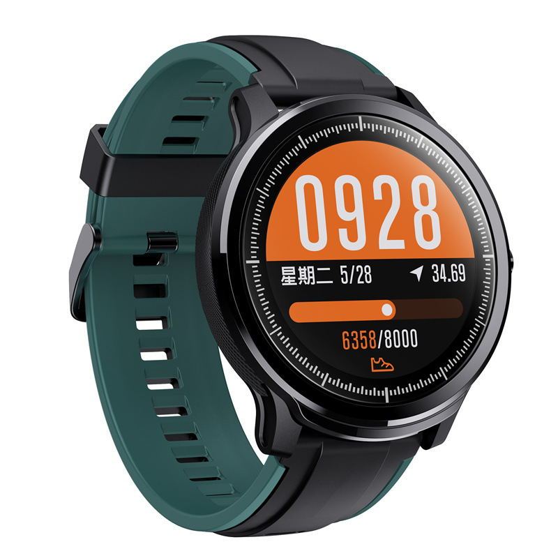 Women's green SN80 smart watch