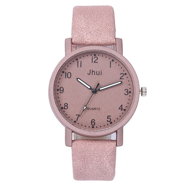 Unisex pink digital scale watch